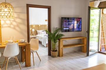 Фото номера Апартаменты с душем Апартаменты Apartament Willa Port Zacisze г. Оструда 42