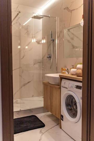 Фото номера Апартаменты с душем Апартаменты Apartament Willa Port Zacisze г. Оструда 47