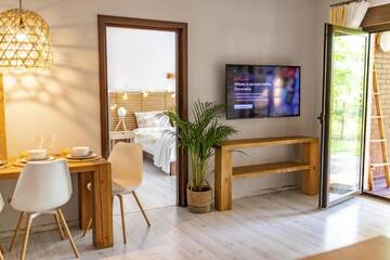 Фото номера Апартаменты с душем Апартаменты Apartament Willa Port Zacisze г. Оструда 18