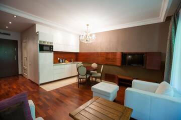 Фото номера Улучшенные апартаменты Апартаменты Rezydencje Willa Port Apartamenty Antinori г. Оструда 4