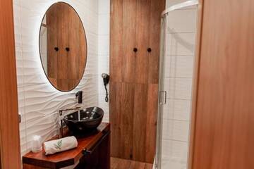Фото номера Номер-студио Апарт-отели Natural Hotel - Ekologiczny Hotel z Plażą Na Wyspie г. Оструда 3